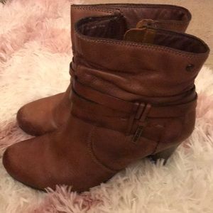 Reddish brown Pikolinos boots size 6.5